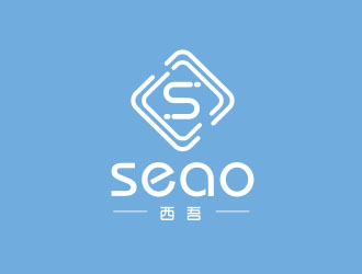 seao 西吾logo設(shè)計(jì)