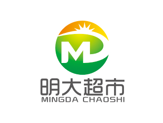 趙鵬的明大超市logo設計