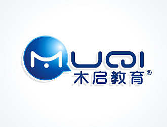 黎明鋒的木啟教育logo設計logo設計