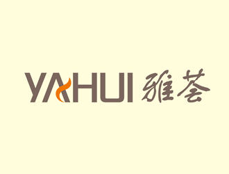 唐國強的YAHUI 雅薈logo設計