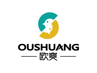 張俊的歐爽  OUSHUANGlogo設計