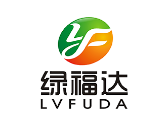 梁俊的綠福達品牌升級logo設計