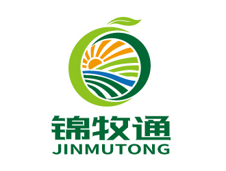 張俊的錦牧通食品品牌logologo設計