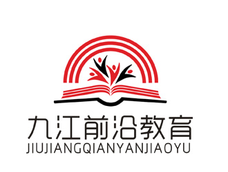 李正東的九江市前沿教育培訓(xùn)學(xué)校logo設(shè)計(jì)