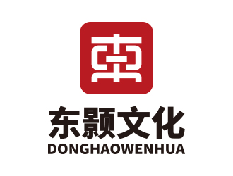 山東東顥文化傳媒有限公司   logo設計