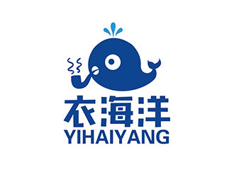 潘樂的yihaiyang衣海洋logo設計