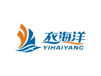 曾翼的yihaiyang衣海洋logo設計