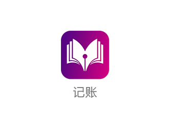 鄭錦尚的記賬logo設(shè)計(jì)