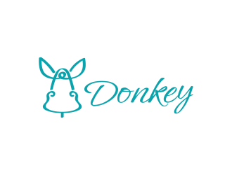 安冬的Donkey 手繪線條logologo設計