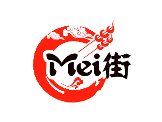 Mei街火鍋串串香logo設計