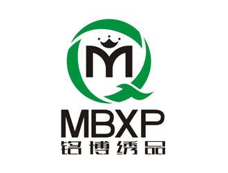 MBXP銘博繡品logo設計