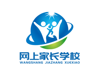 網上家長學校logo設計