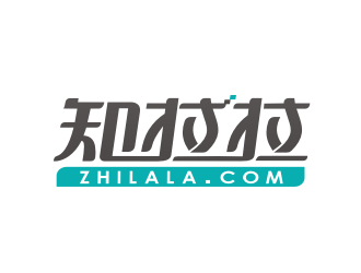 李杰的知拉拉互聯網字體設計logo設計