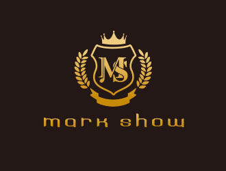 朱紅娟的泉州市嘜克秀文化娛樂有限公司  MARK SHOWlogo設計