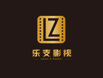 朱紅娟的樂支影視logo設計