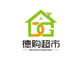 朱紅娟的南京德購超市有限公司logo設(shè)計(jì)