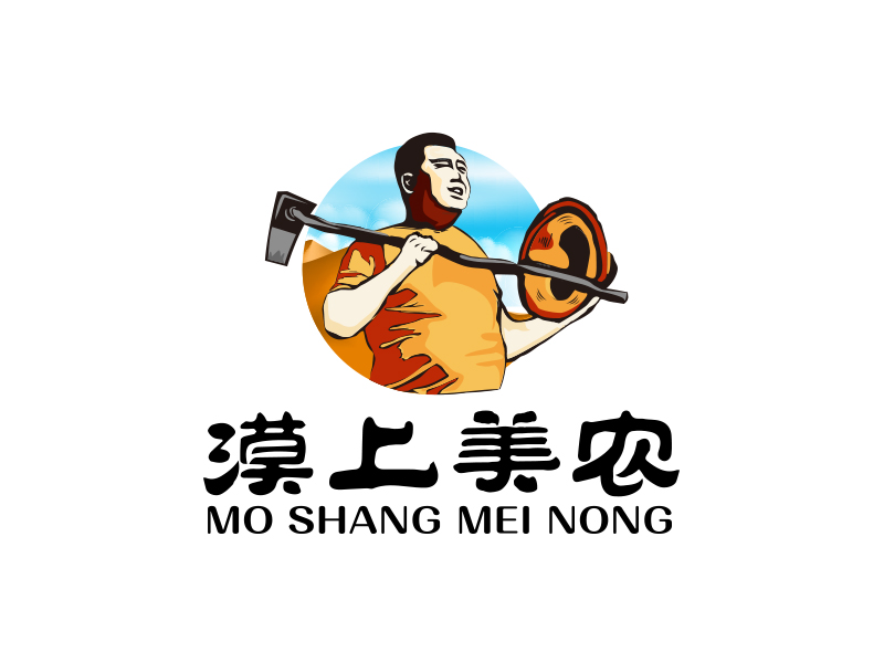 漠上美農(nóng)logo設計