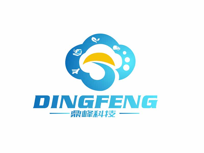 陜西鼎鋒科技供應鏈管理有限公司logo設計