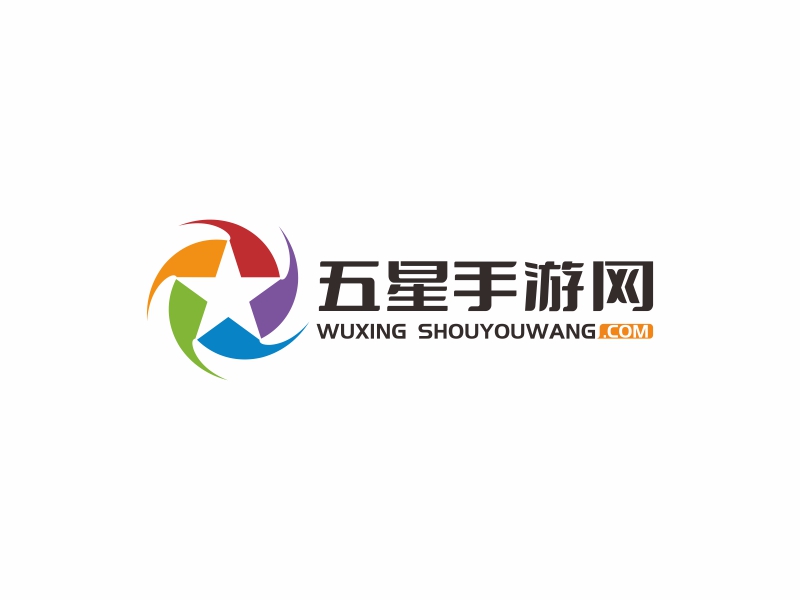 五星手游網logo設計