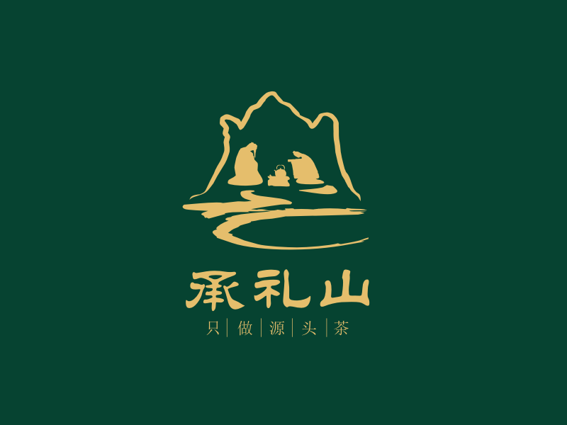 姜彥海的承禮山logo設計