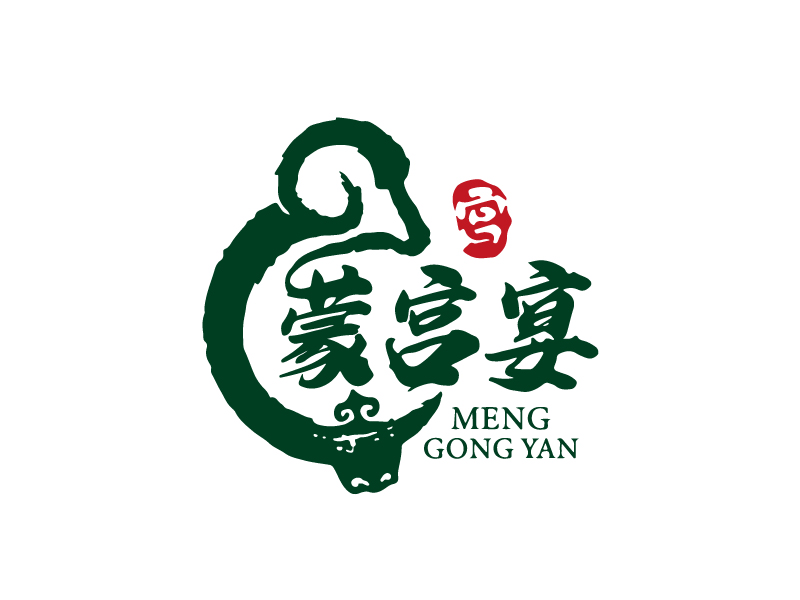 葉美寶的蒙宮宴logo設計