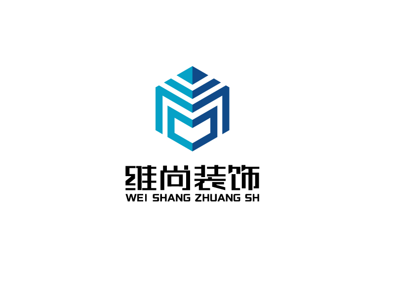 唐國強(qiáng)的青海維尚裝飾工程有限公司logo設(shè)計(jì)