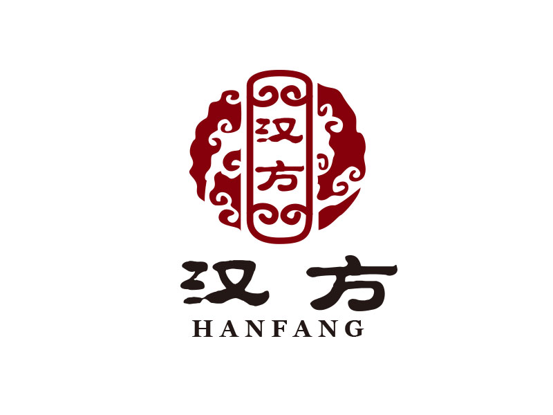 朱紅娟的HANFANG漢方logo設計