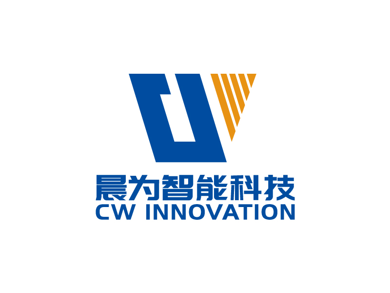 葉美寶的晨為智能科技 CW Innovationlogo設計