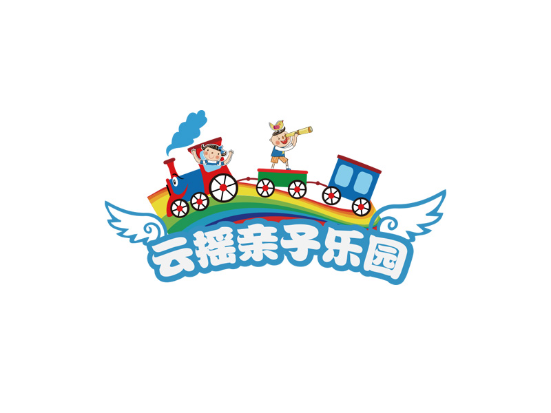 秦光華的云搖親子樂園logo設計