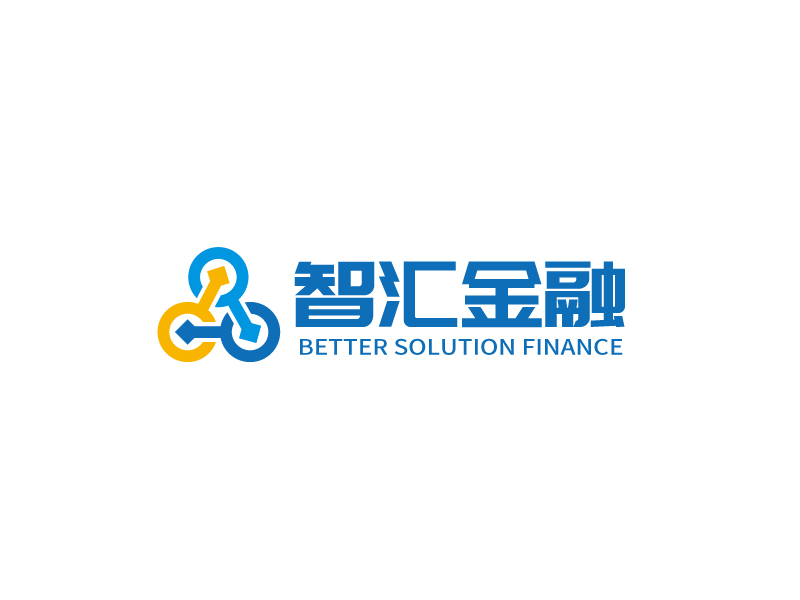 張俊的智匯金融 better solution financelogo設(shè)計