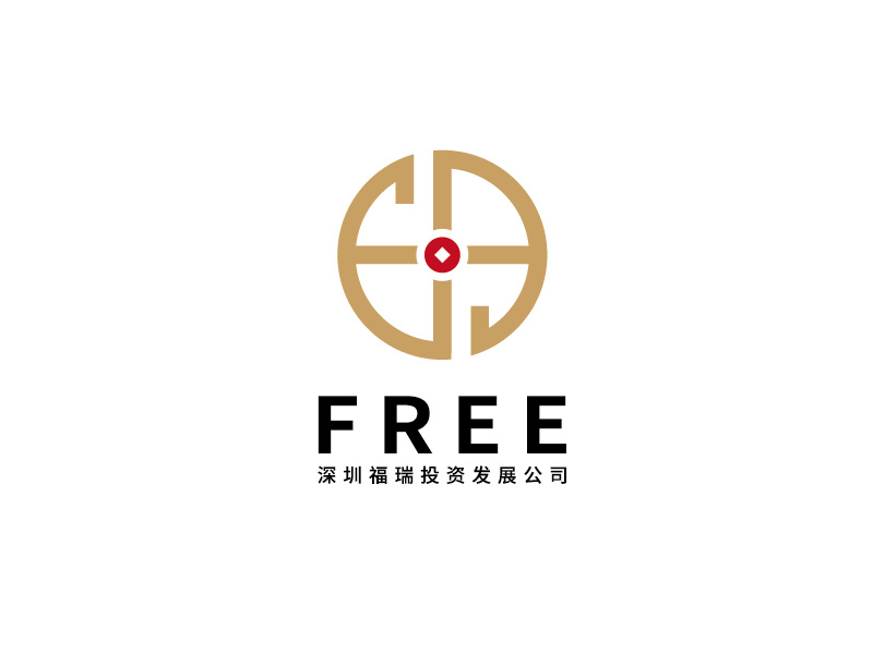 李寧的深圳福瑞投資發展公司logo設計