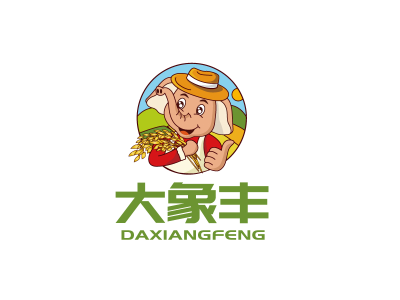 張俊的大象豐logo設計