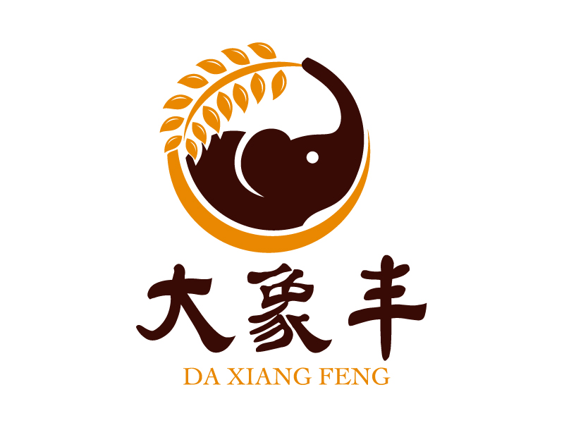 曉熹的大象豐logo設計