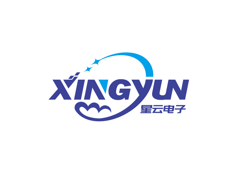 張俊的桂林星云電子科技有限公司logo設計