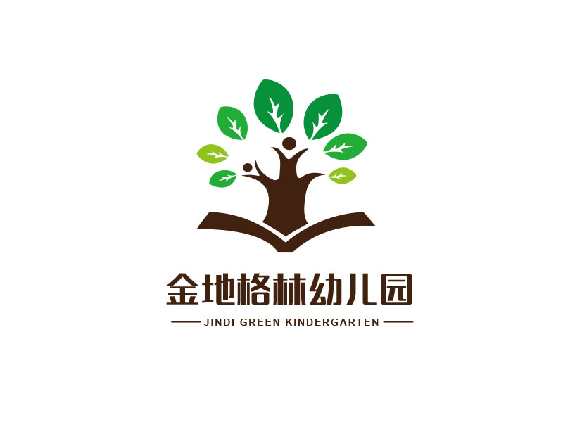 朱紅娟的北京市通州區(qū)金地格林幼兒園logo設(shè)計