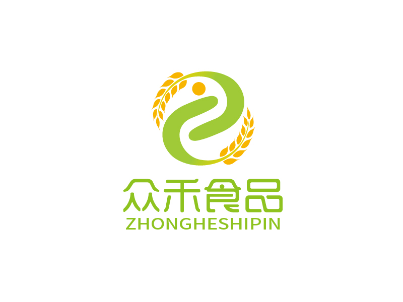 張俊的深圳市眾禾食品有限公司logo設計