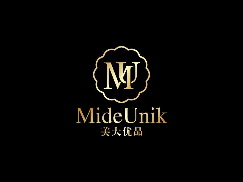 MideUnik   美大優(yōu)品logo設計