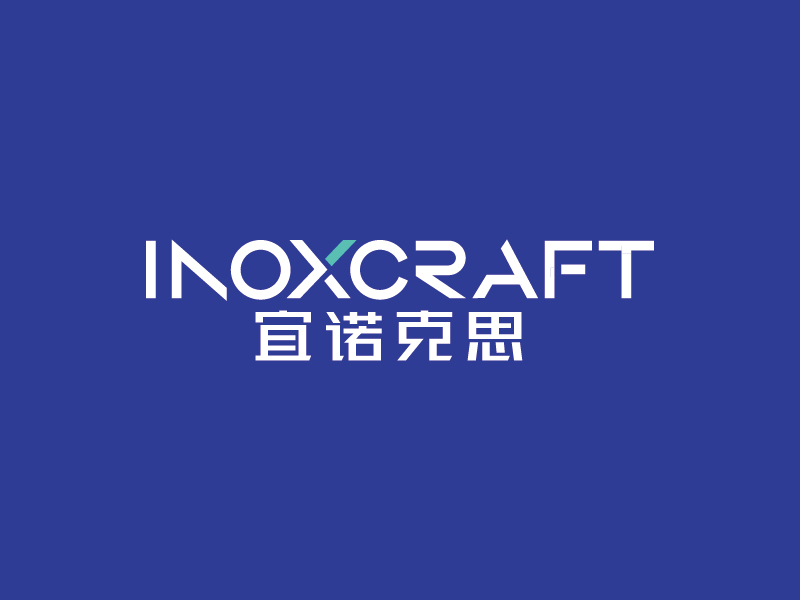 楊忠的宜諾克思 INOXCRAFTlogo設計