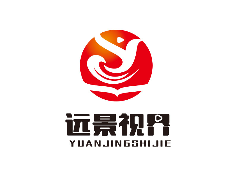 朱紅娟的北京遠景視界文化傳媒有限公司logo設計