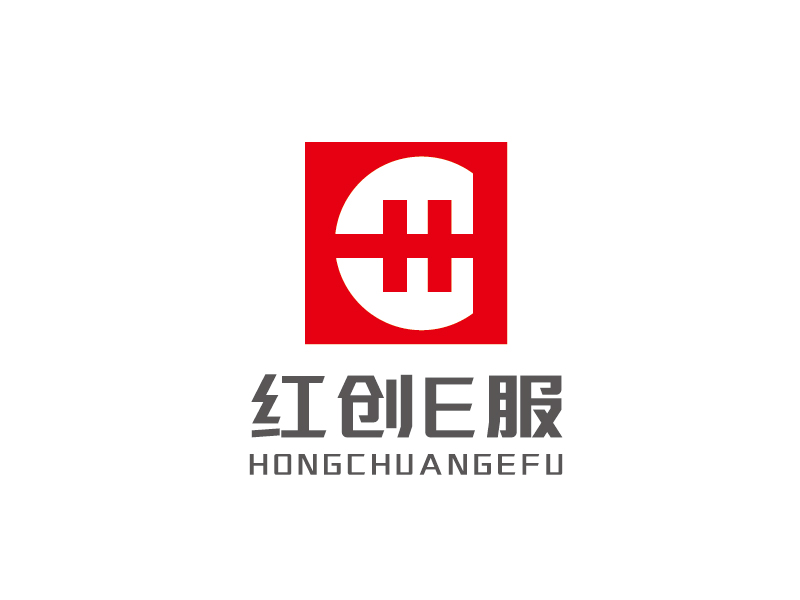 李寧的紅創(chuàng)E服logo設(shè)計