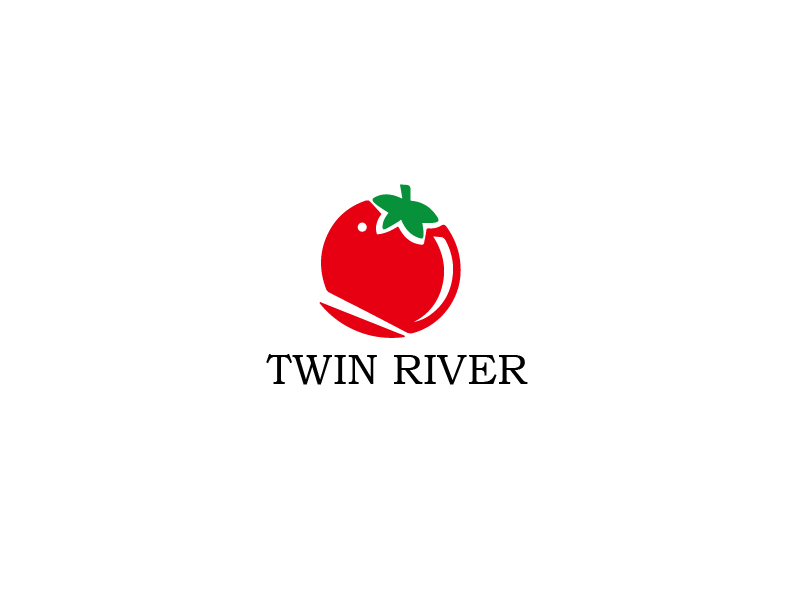 秦光華的TWIN RIVER工廠LOGO設計logo設計