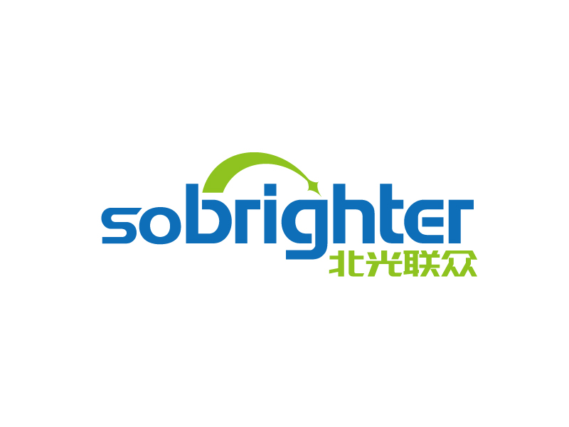 張俊的logo內(nèi)容：sobrighter      公司名稱：北京北光聯(lián)眾儀器科技有限公司logo設(shè)計(jì)