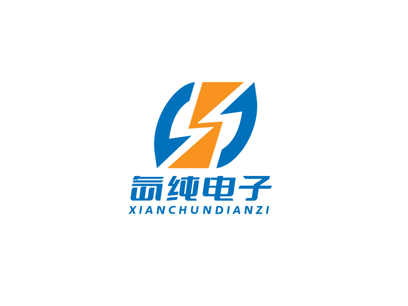 李寧的江蘇氙純電子材料有限公司logo設計