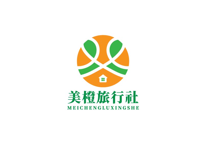 李寧的深圳市美橙旅行社有限公司logo設計