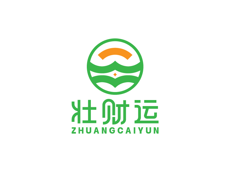 李寧的壯財運logo設計