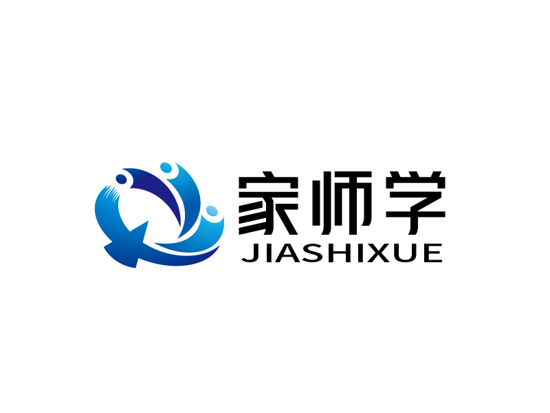 張俊的家師學logo設計