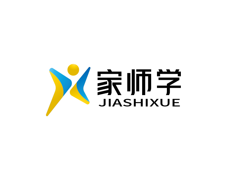 張俊的家師學logo設計