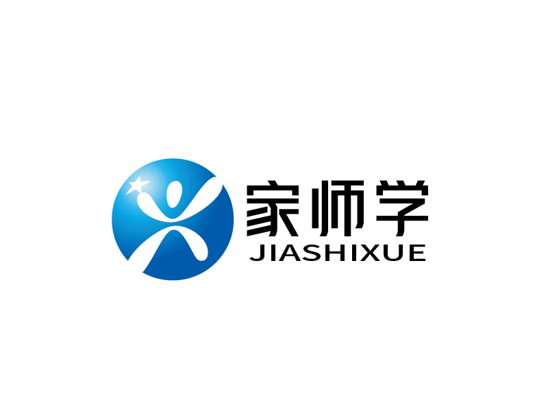 張俊的家師學logo設計