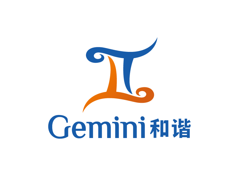 張俊的Gemini/和諧（雙子座）logo設(shè)計(jì)