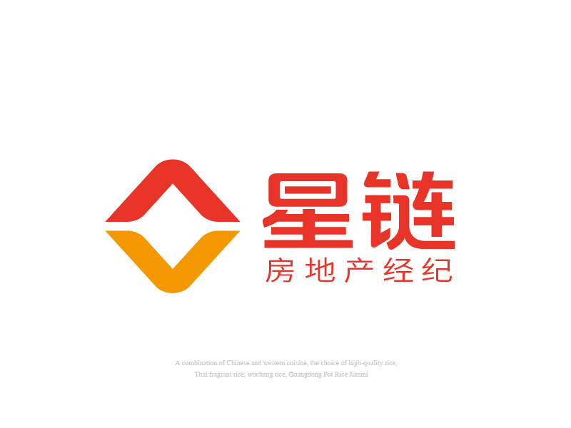 張俊的深圳市星鏈房地產經紀有限公司logo設計